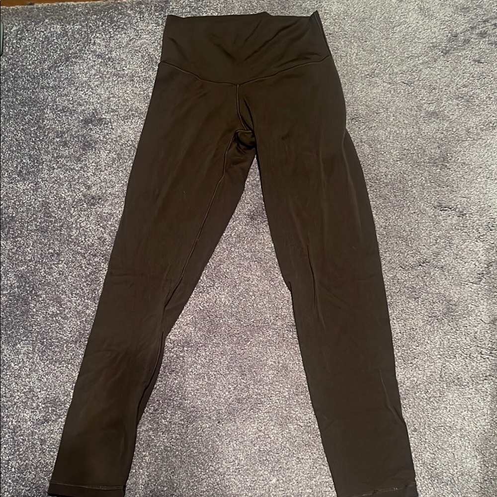 Aerie Offline 7/8 Black High-Waisted Leggings